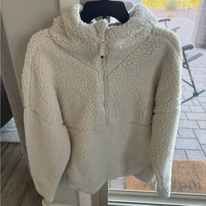 Prana Cream Sherpa Jacket